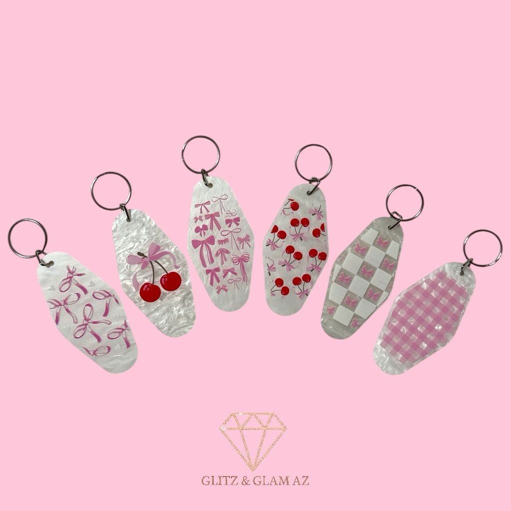 Acrylic Hotel Keychain