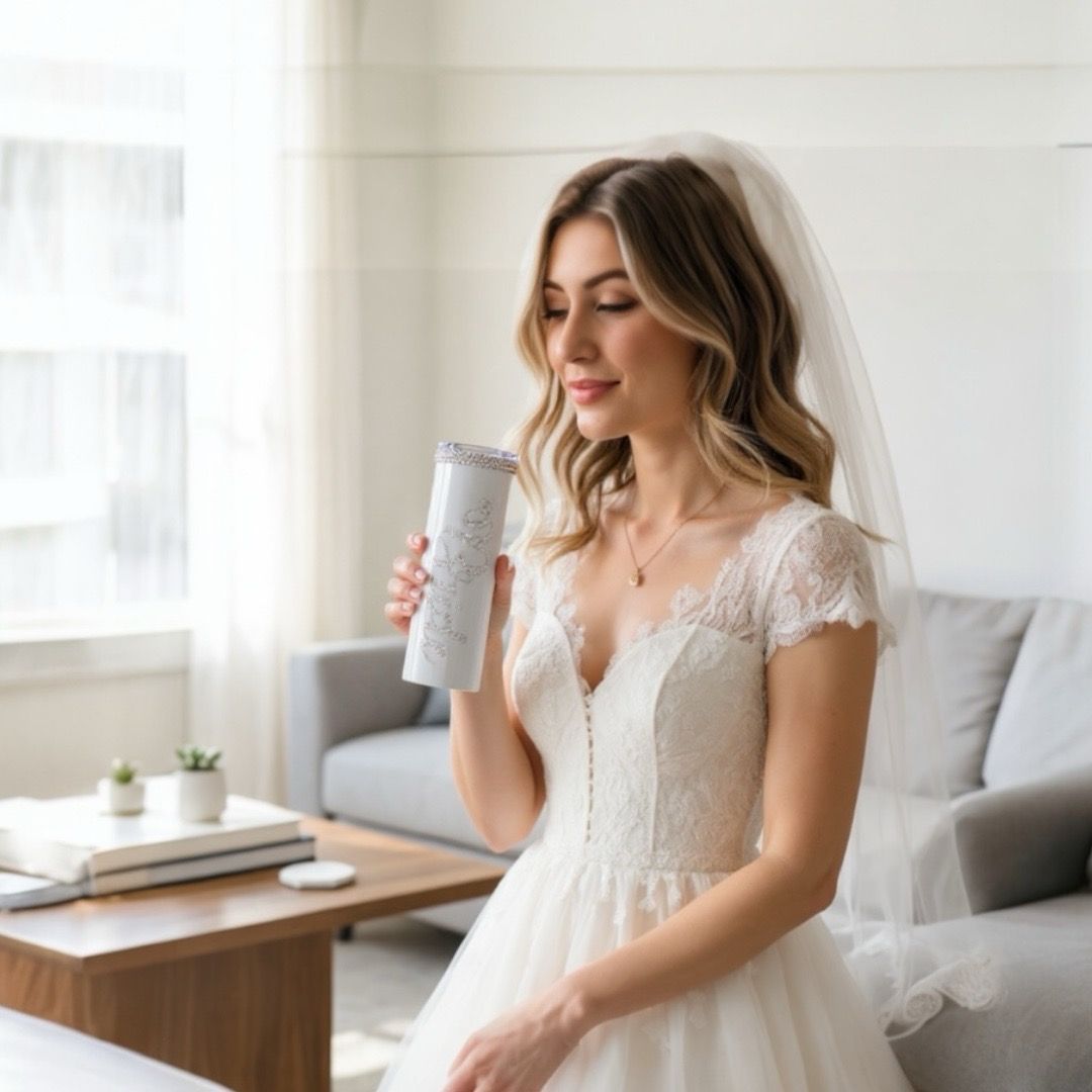 Bride Bling Rhinestone Tumbler 20oz