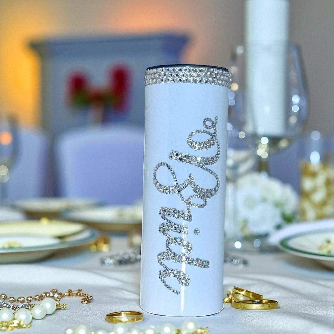 Bride Bling Rhinestone Tumbler 20oz