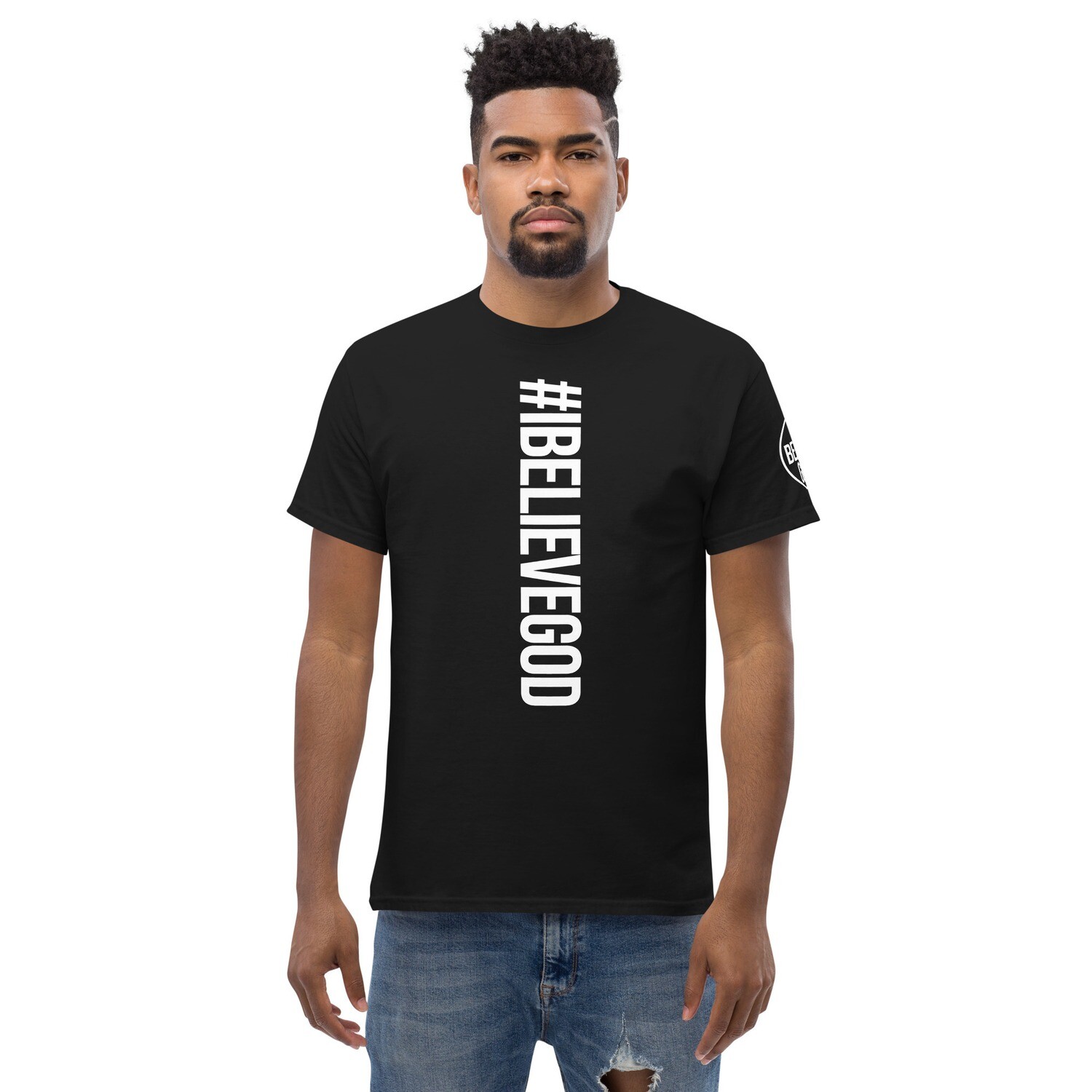 #IBG (Vertical) Men&#39;s Classic Tee (Black)