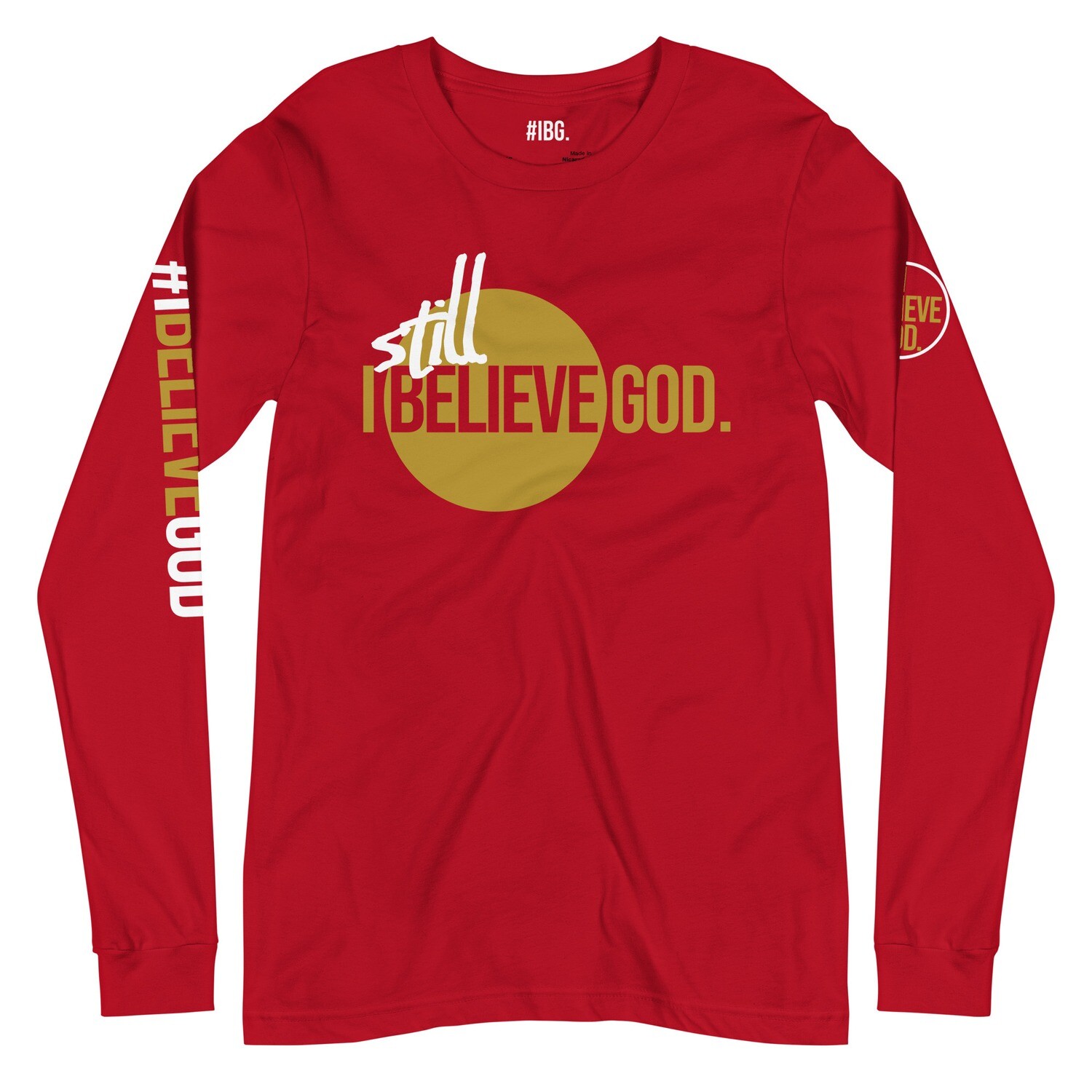 #IBG (Gold) Unisex Long Sleeve Tee