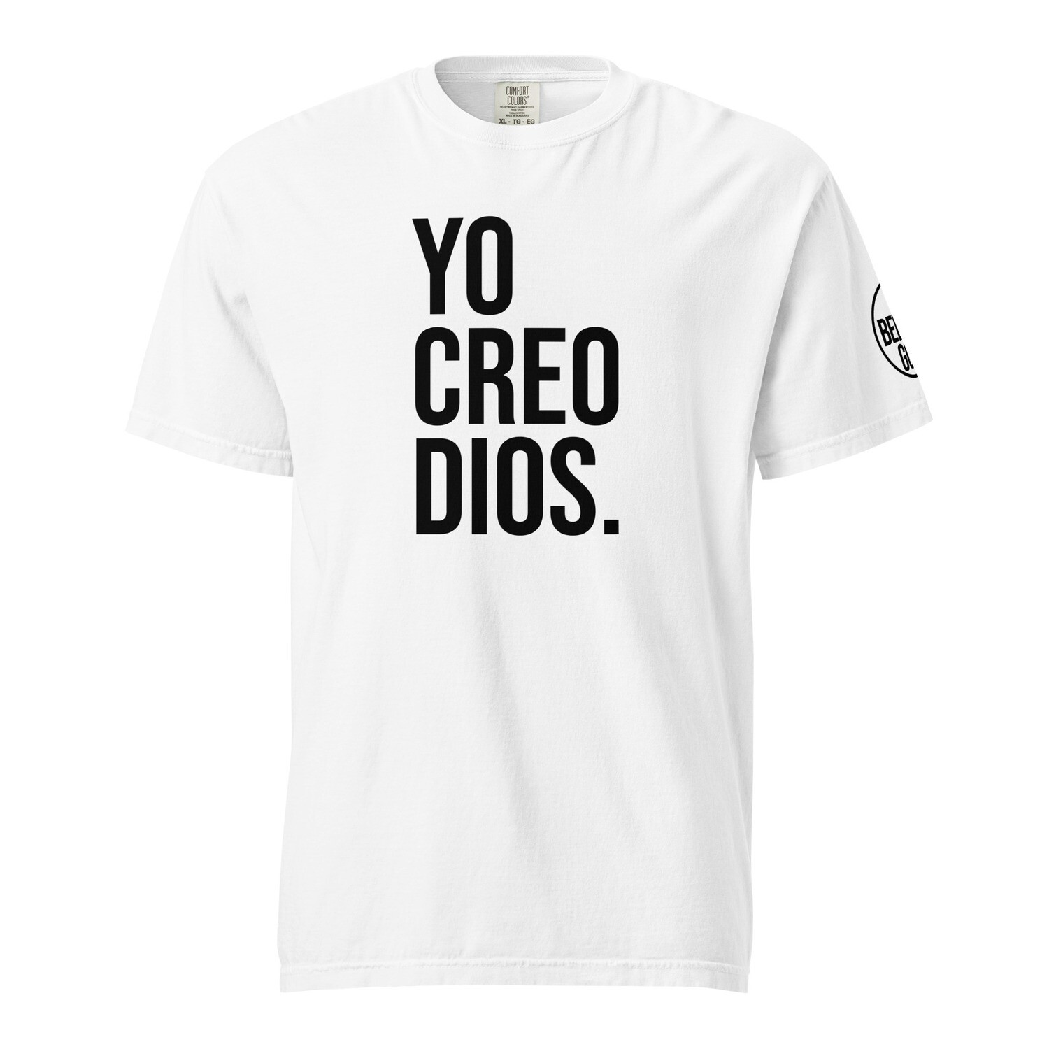 Yo Creo Dios Classic Unisex T-shirt (White)