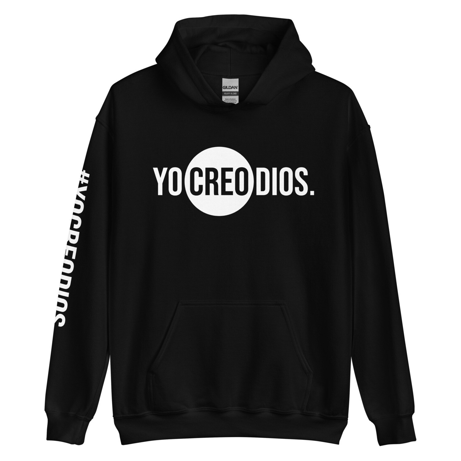Yo Creo Dios Unisex Hoodie (Black)
