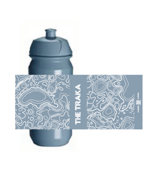 Tpographic Map Water Bottle