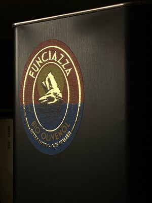 FUNCIAZZA italienisches Bio Olivenöl aus Sizilien - nativ extra - kalt extrahiert - ungefiltert 5 Liter