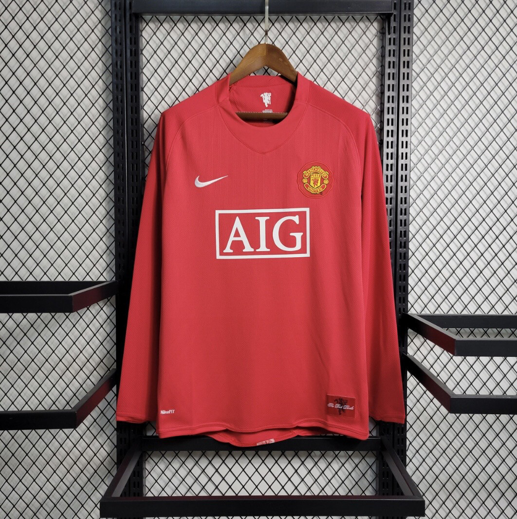 Manchester Utd 2007/2008 Home Kit