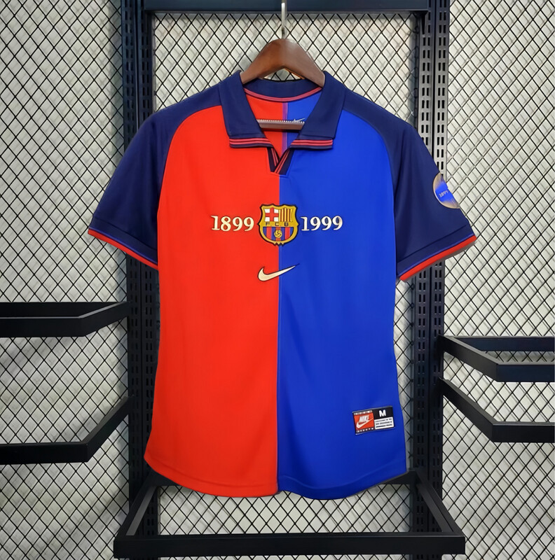 barcelona jerseys over the years