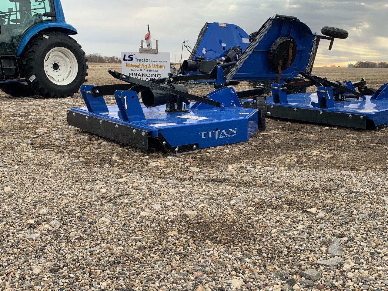 5' Medium Duty Cutter With Slip Clutch With Rubber Belting