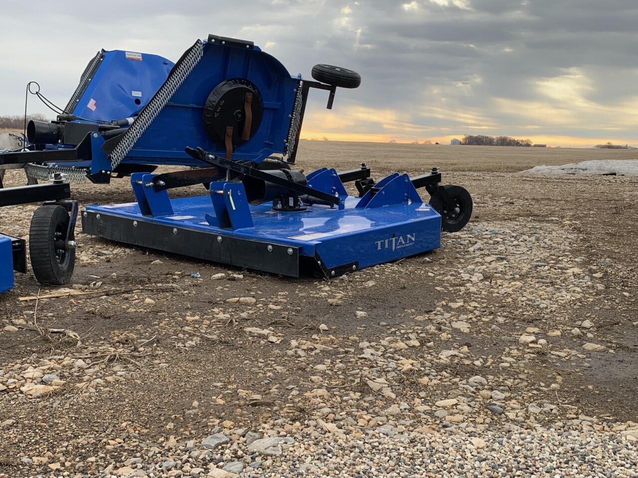 6' Medium Duty Cutter With 2 Trail Wheels With Slip Clutch With Rubber Belting