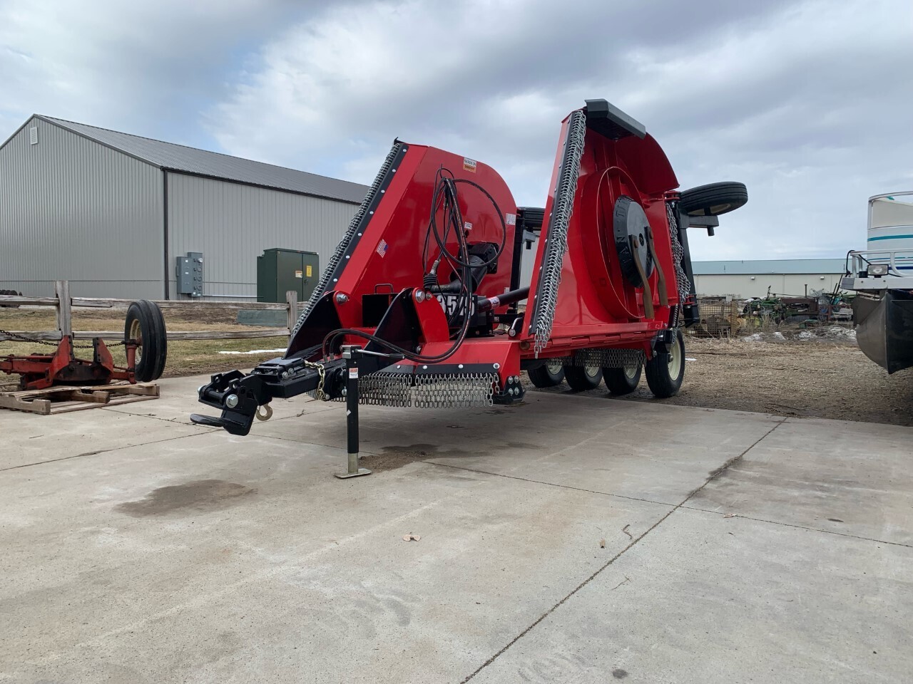 15' Heavy Duty Flex Wing Cutter - Red