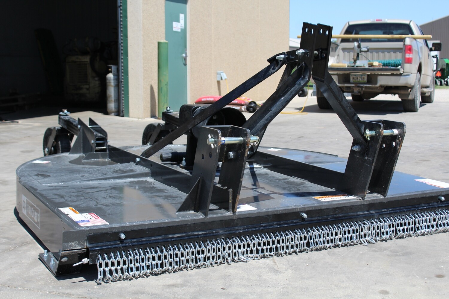 7' Heavy Duty Roundback Cutter with Slip Clutch