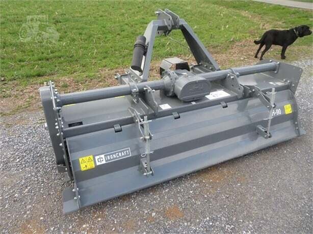 90" Extreme-Duty Gear-Drive Tiller