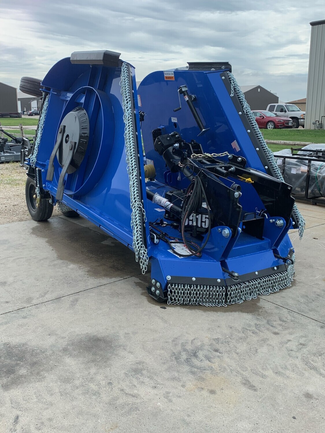 15' Heavy Duty Flex-Wing Cutter-Blue