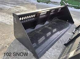 High Capacity Snow Buckets