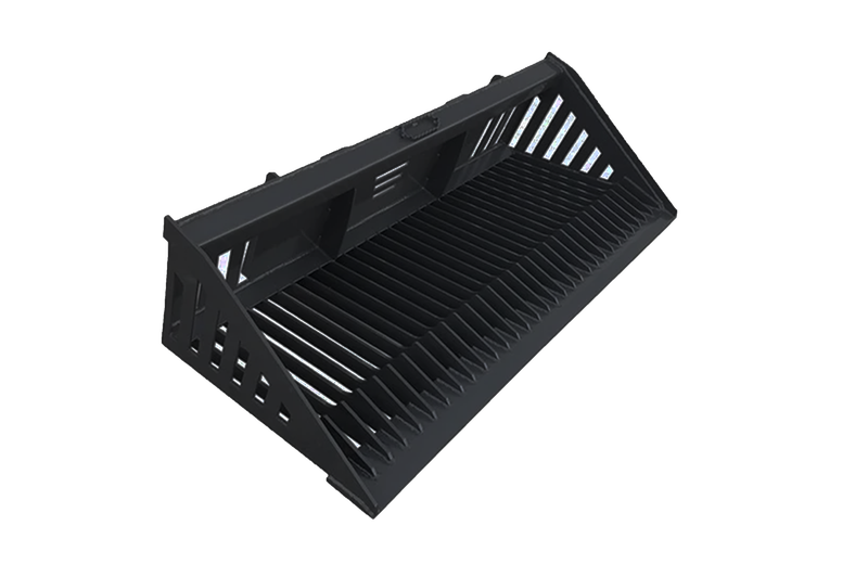 63" Heavy Duty Rock Bucket w/ Optional Teeth