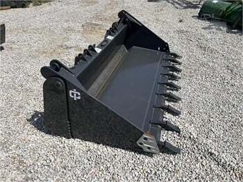 63 63" Heavy Duty 4-in-1 Bucket w/ Optional Teeth