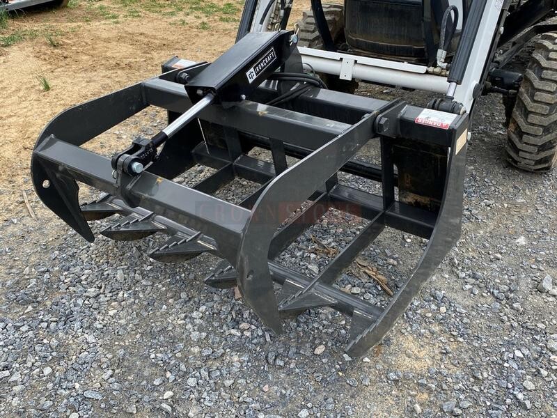 48" Single Cylinder Economy Root Grapple