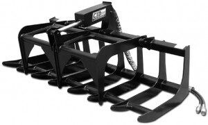 48" Compact Single Cylinder Root Grapple