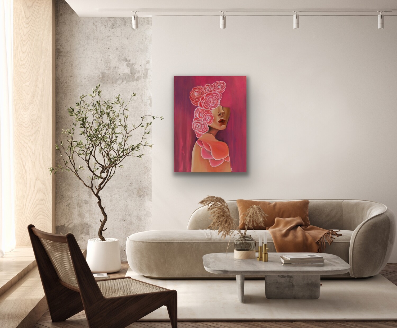&quot;Lady in Roses&quot;