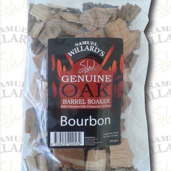 Samuel Willards Bourbon Barrel Chips 100gs