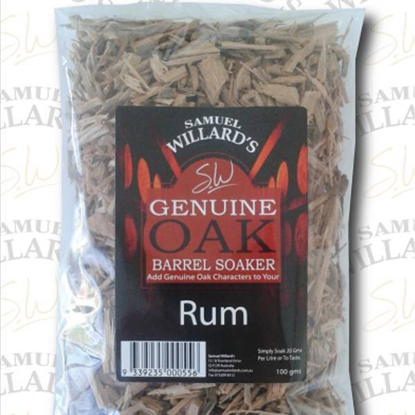 Samuel Willards Rum Barrel Chips 100gs