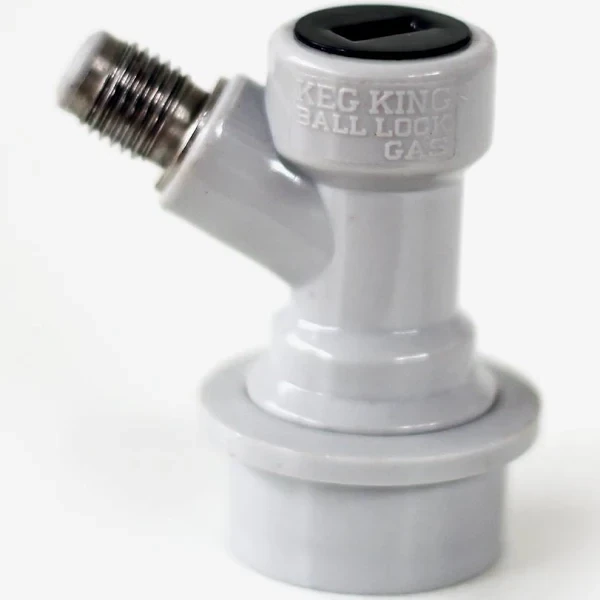 Gray Gas Disconnect Threaded