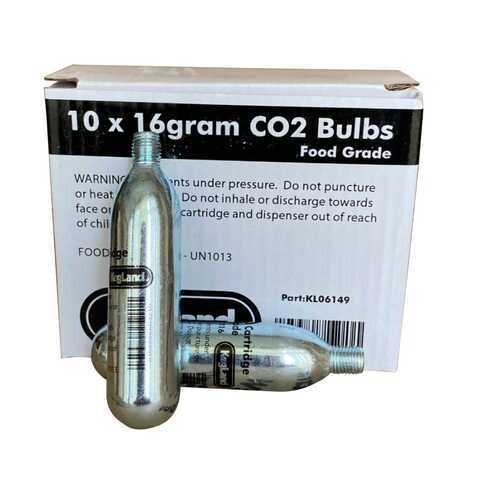 10 x 16gram CO2 Gas Bulbs