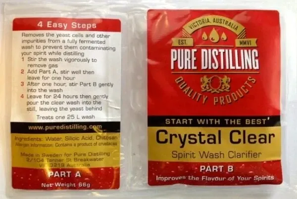 Pure Distilling Crystal Clear