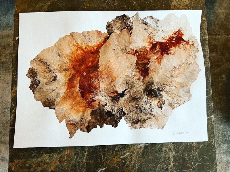 Sandstorm, 2023 (Sold at Art on Barricades in London)