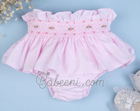 Hand Smocked Diaper Cover