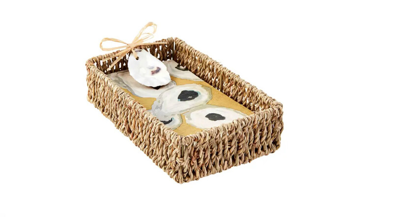 Oyster Napkin Set - Powder Room
