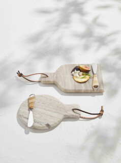 Square Beige Marble Board