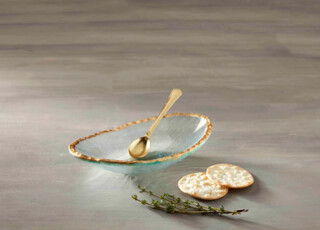 Gold Edge Bowl Set