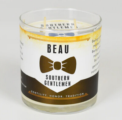 Glass Candle - Beau