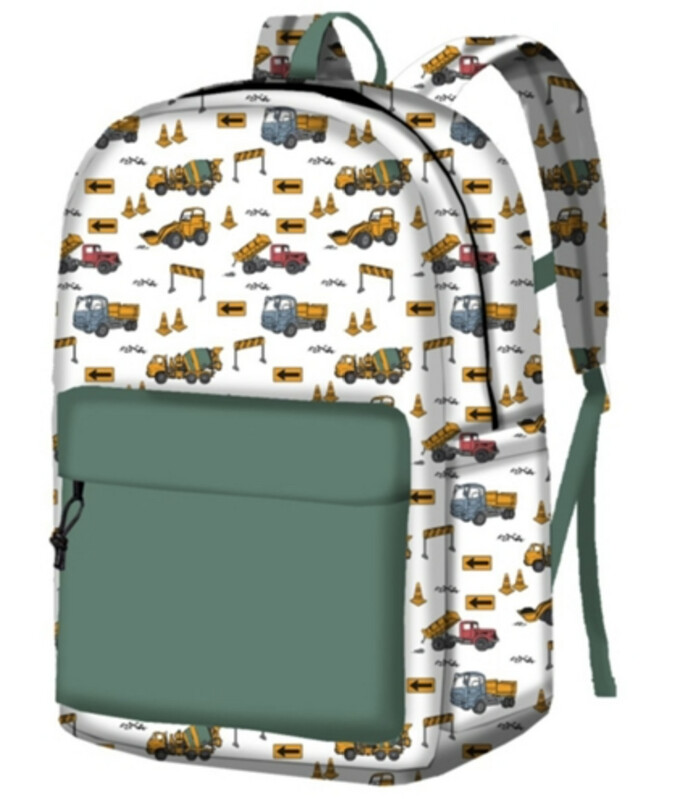 Water Resistant Canvas Backpack - Danger Zone