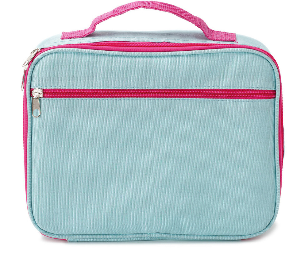 Water Resistant Canvas Lunch Box, color: Turg/Ht Pink