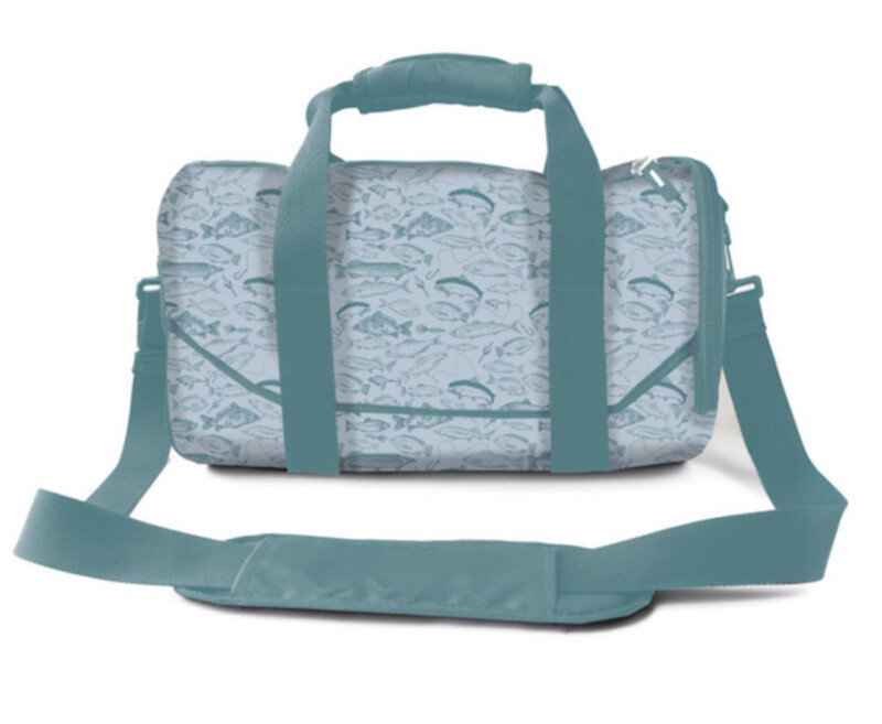 Water Resistant Overnight Duffle - Gone Fishin&#39;