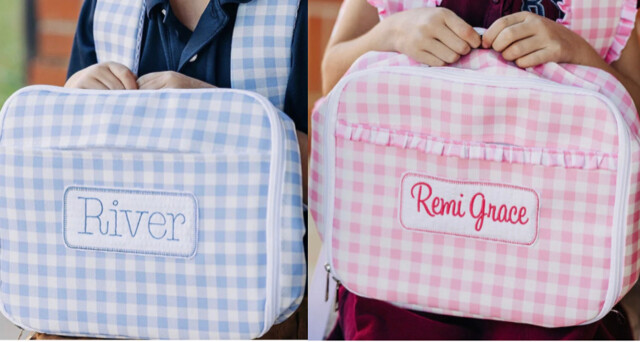 Gingham Lunchbox