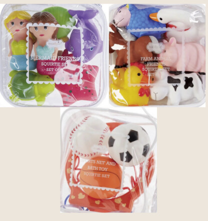 Bath Squirtie Sets