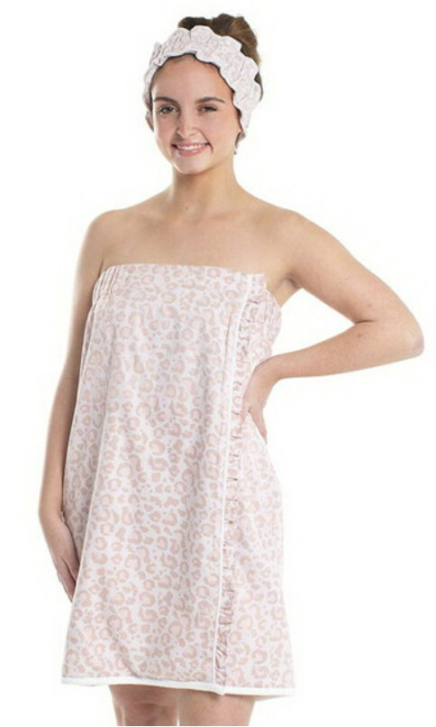 Bella Spa Wrap - Leopard