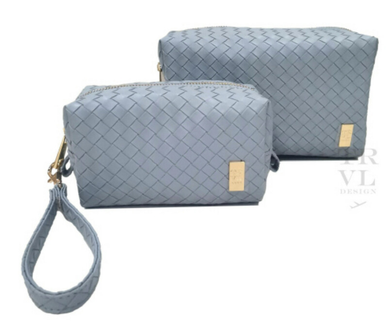 Luxe Woven Duo - Bleu