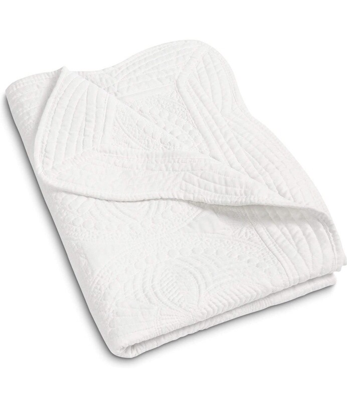 Baby Quilt- White