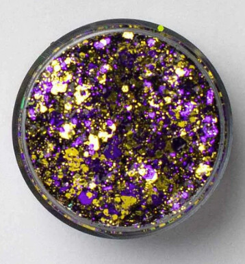 Galexie Glister, color: Purple and Gold