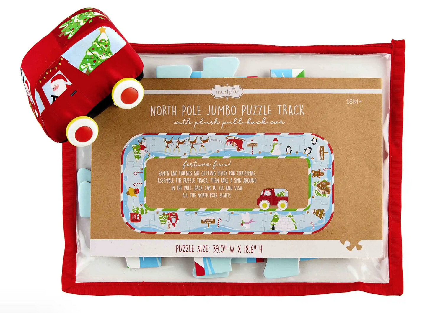 North Pole Track Floor Puzzle
