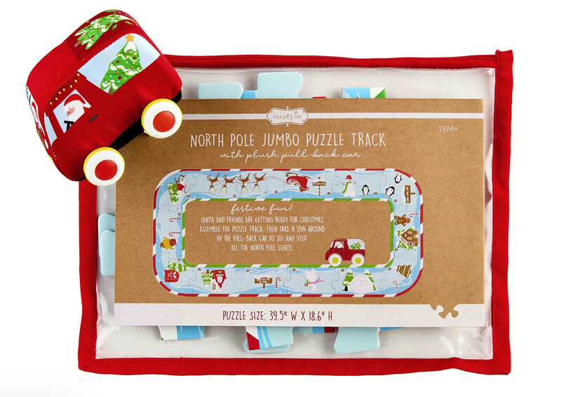 North Pole Track Floor Puzzle