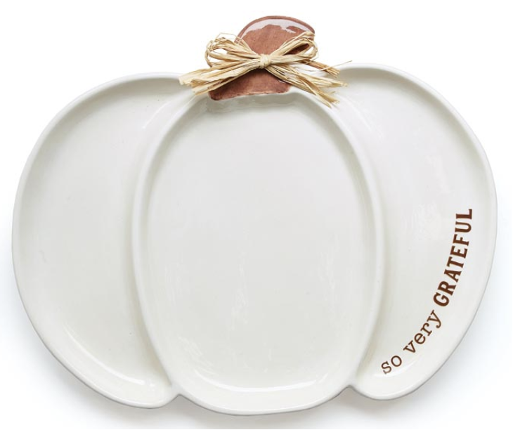 White Pumpkin Plate