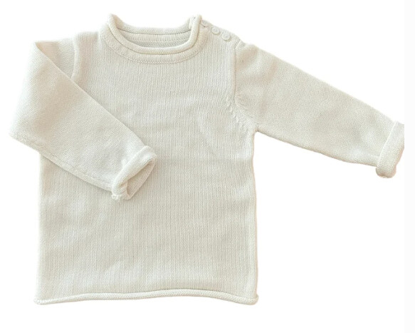 Rollneck Sweaters, Size: 18M, color: Off-White