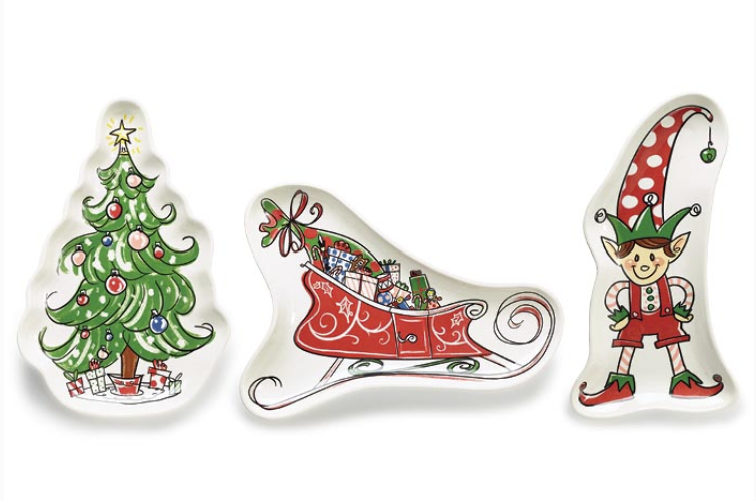 Holiday Jollies Tray, Style: Tree