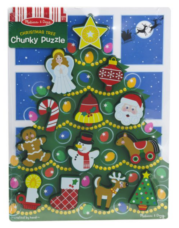 Christmas Tree Chunky Puzzle - 3718