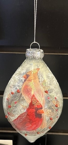 Cardinal Couple Ornament